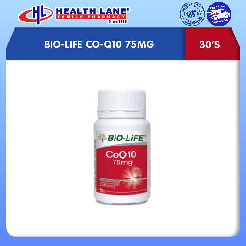 BIO-LIFE CO-Q10 75MG (30'S)